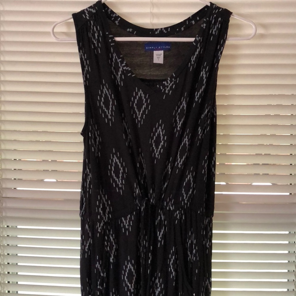 Cotton batik print dress